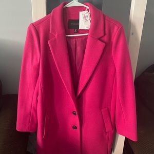 NEW WITH TAG. 
BANANA REPUBLIC BUTTON COAT PINK
